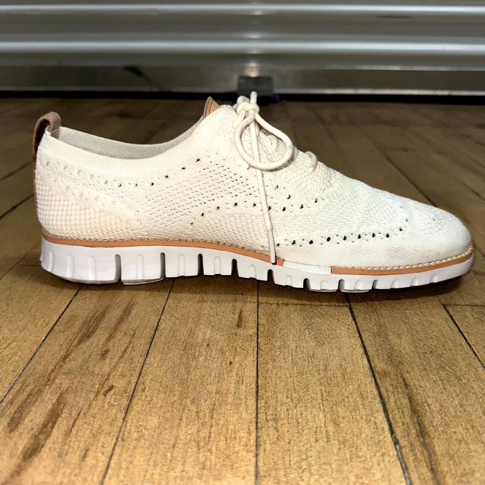 Cole Haan Trainers Men 9 White Zerogrand Comfort Lace Up Walking Running Shoes - Picture 7 of 11